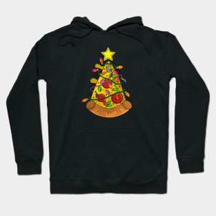 Pizza christmas tree Hoodie